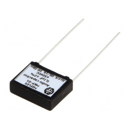 Condensator Polipropilenă 0,1uF 450V 15mm ±2% | Electronic-mag.ro | Componente Electronice
