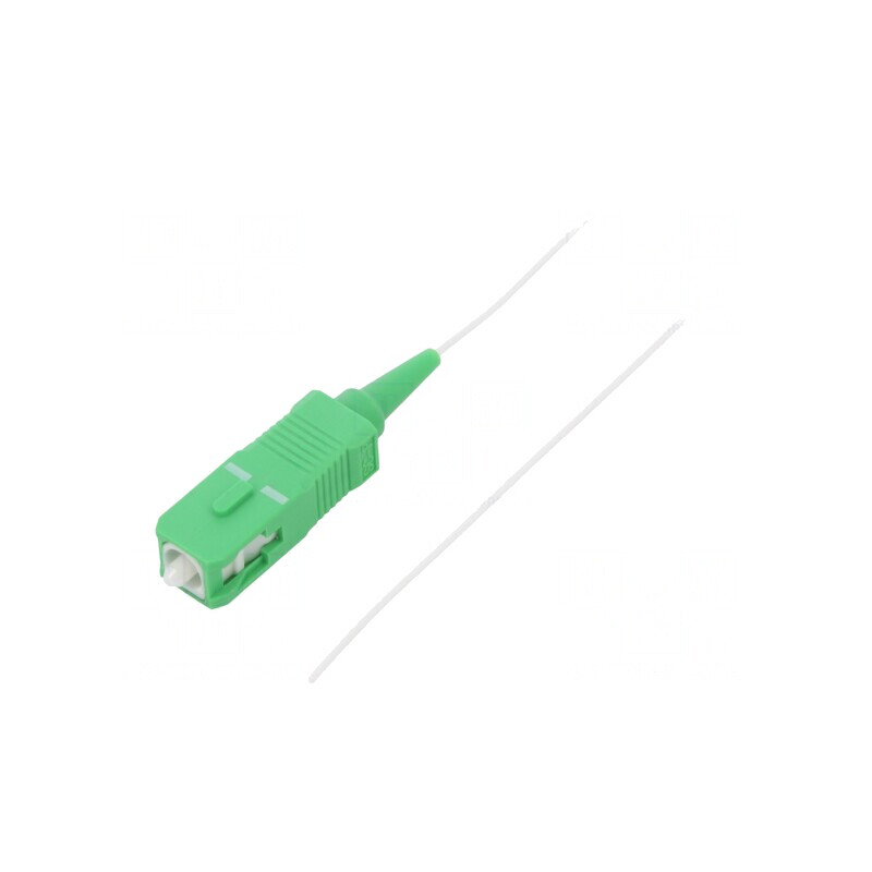 Cablu fibră optică SC/APC 1m LSZH alb | Electronic-mag.ro | Componente Electronice
