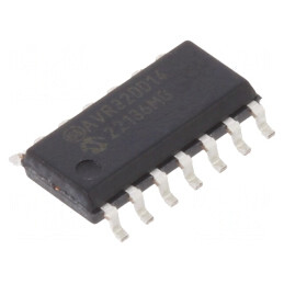 Microcontroler AVR SOIC14 cu Interfață I2C, SPI, și USART Duală | Electronic-mag.ro | Componente Electronice