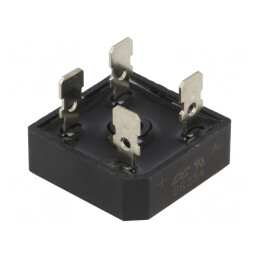 Punte Redresoare Monofazat 400V 25A 400A BR-25 | Electronic-mag.ro | Componente Electronice