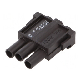 Conector Mamă HDC Modul C146 Heavy Duty 3 PIN 1kV | Electronic-mag.ro | Componente Electronice