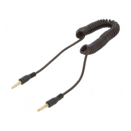 Cablu Audio Jack 3.5mm 3pin Aurit | Electronic-mag.ro | Componente Electronice