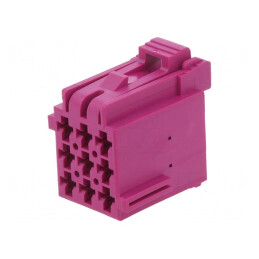 Conector Automotive JPT Mamă Mufă pe Cablu PIN 9 Violet 5mm | Electronic-mag.ro | Componente Electronice