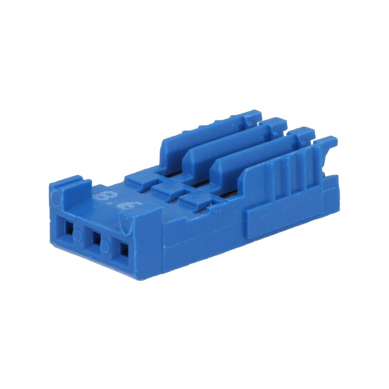 Mufă cablu-placă mamă 3 PIN IDC 2,54mm | Electronic-mag.ro | Componente Electronice