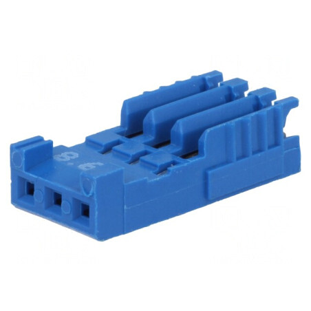 Mufă cablu-placă mamă 3 PIN IDC 2,54mm | Electronic-mag.ro | Componente Electronice