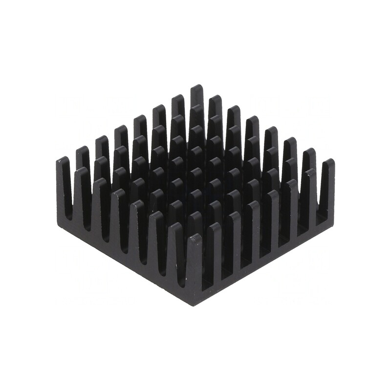 Radiator extrudat cu aripioare BGA negru 27,9x27,9 mm | Electronic-mag.ro | Componente Electronice Radiator extrudat cu aripioare BGA negru 27,9x27,9 mm | Electronic-mag.ro | Componente Electronice