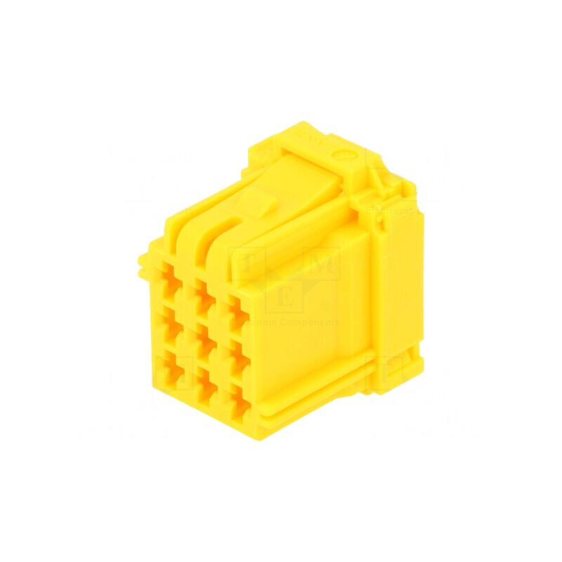 Conector Automotive MCP 2.8 Mamă Mufă Cablu 9 PIN Galbenă | Electronic-mag.ro | Componente Electronice Conector Automotive MCP 2.8 Mamă Mufă Cablu 9 PIN Galbenă | Electronic-mag.ro | Componente Electronice