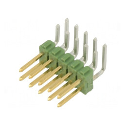Conector Tată 10-Pini AMPMODU MOD II 90° | Electronic-mag.ro | Componente Electronice