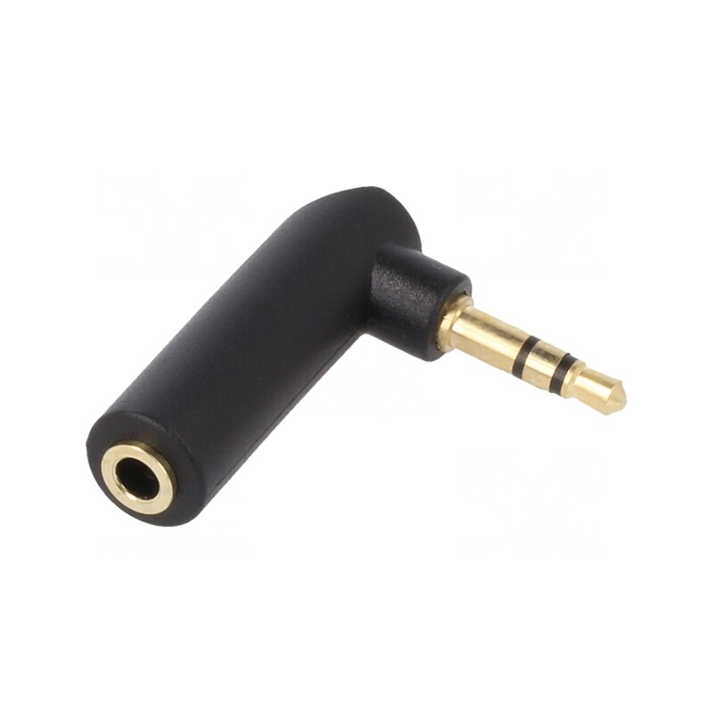 Adaptor Audio Jack 3,5mm Unghiular 3pin | Electronic-mag.ro | Componente Electronice