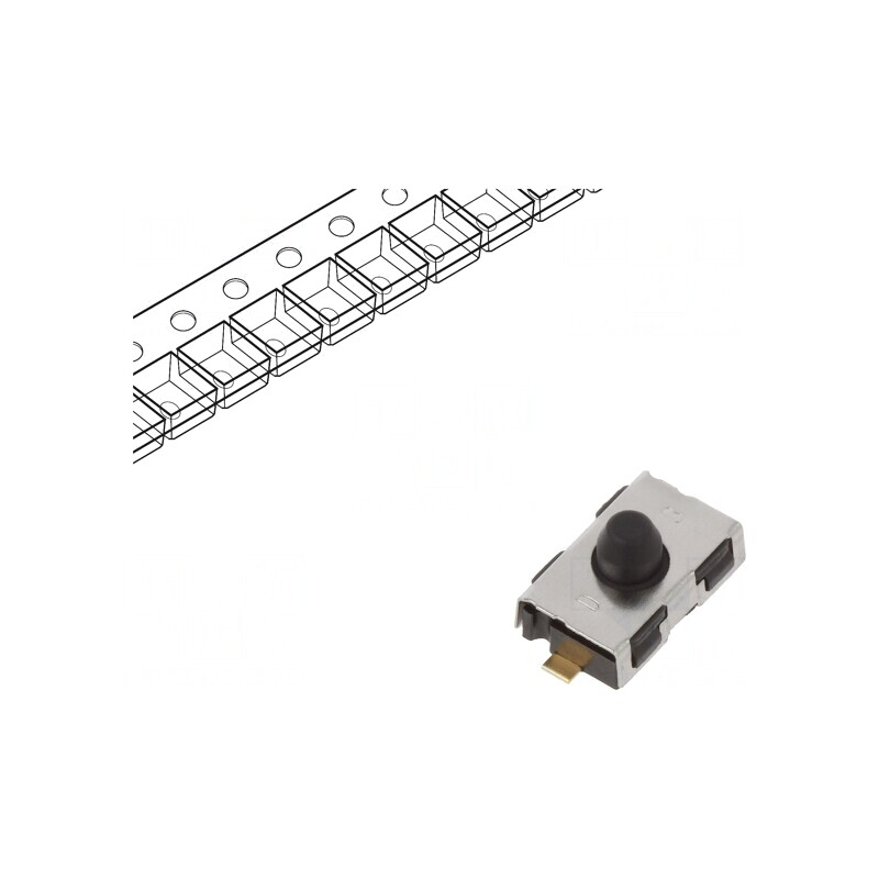Microîntrerupător TACT SPST-NC SMT 32VDC | Electronic-mag.ro | Componente Electronice Microîntrerupător TACT SPST-NC SMT 32VDC | Electronic-mag.ro | Componente Electronice