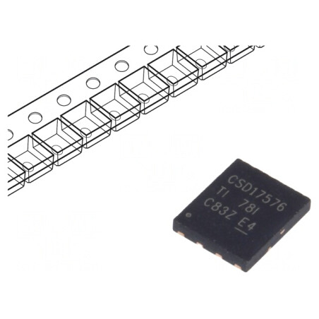 N-MOSFET Tranzistor 30V 100A 125W 5x6mm | Electronic-mag.ro | Componente Electronice