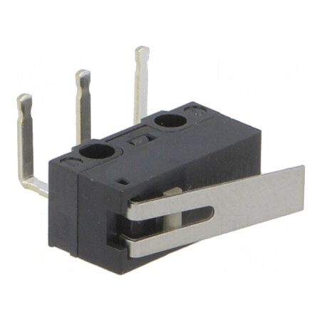 Microîntrerupător cu Manetă 1A/125VAC 0,1A/30VDC | Electronic-mag.ro | Componente Electronice