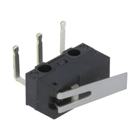 Microîntrerupător cu Manetă 3A/125VAC 2A/30VDC | Electronic-mag.ro | Componente Electronice
