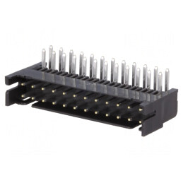 Soclu PCB-cablu/PCB tată DF11 2mm 24 PIN THT | Electronic-mag.ro | Componente Electronice