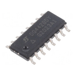 Comutator Analogic SPST-NO 4 Canale SO16 | Electronic-mag.ro | Componente Electronice