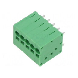Regletă Conexiuni PCB 3,5mm 5 Piste | Electronic-mag.ro | Componente Electronice