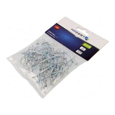 Diblu Aluminiu 4mm x 10mm - 50 Buc. | Electronic-mag.ro | Componente Electronice