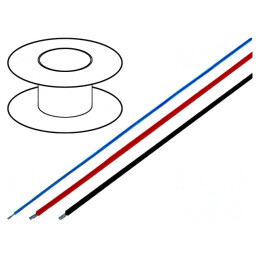 Cablu electric alb 0,5mm² FEP Cu 1x0,5mm² ÖLFLEX® HEAT 205 | Electronic-mag.ro | Componente Electronice