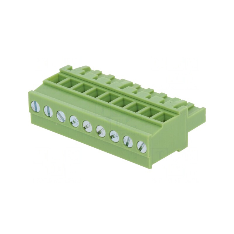 Regletă de Conexiuni 5mm 9 Piste 90° | Electronic-mag.ro | Componente Electronice