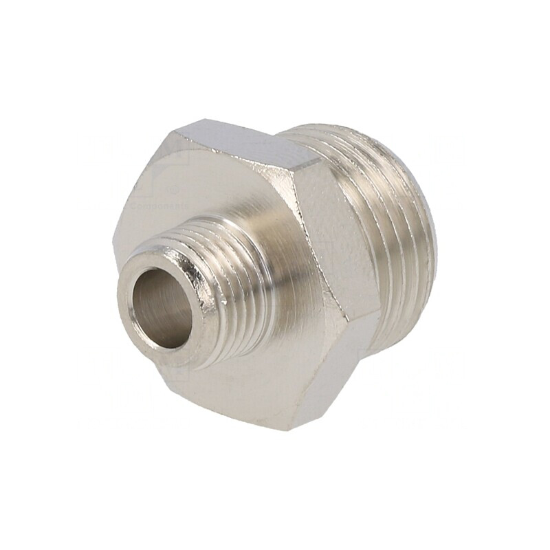 Niplu Reductie Alama Nichelata G 1/8 FI | Electronic-mag.ro | Componente Electronice Niplu Reductie Alama Nichelata G 1/8 FI | Electronic-mag.ro | Componente Electronice