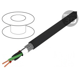 Cablu Automatizări și Transmisie Date Exterior 1x2x0,64mm | Electronic-mag.ro | Componente Electronice