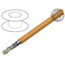 Cablu BiTLAN F/FTP Cat6a 23AWG pentru Transmisie Date | Electronic-mag.ro | Componente Electronice