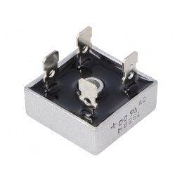 Punte Redresoare Monofazată 100V 25A MB-25 | Electronic-mag.ro | Componente Electronice