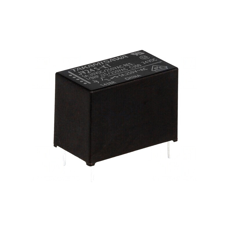 Releu Electromagnetic SPST-NO 24VDC 5A 250VAC | Electronic-mag.ro | Componente Electronice