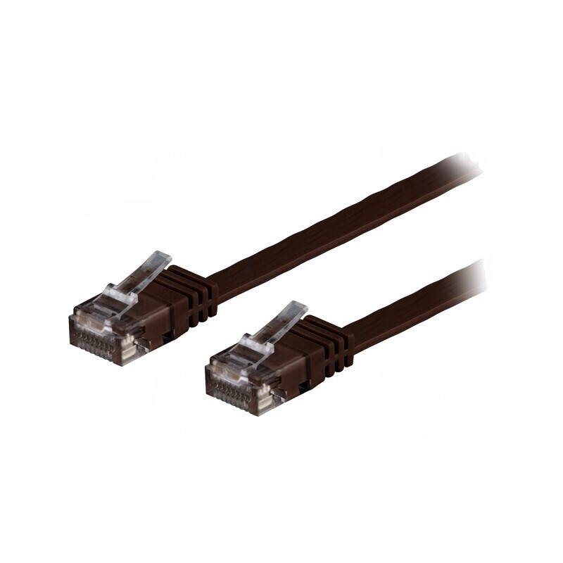 Cablu Patch UTP Cat6 Maro 0.5m 32AWG | Electronic-mag.ro | Componente Electronice