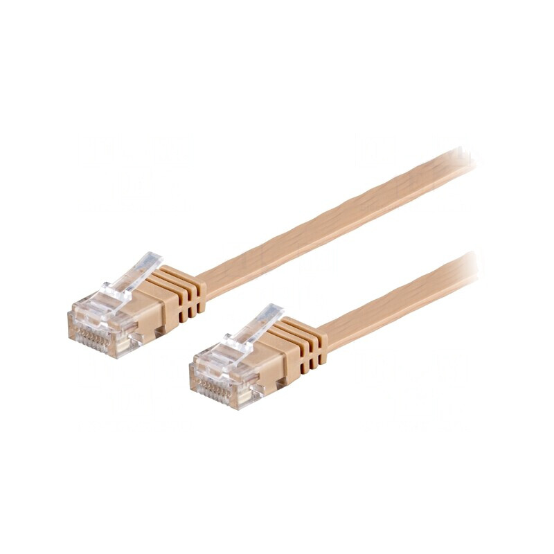 Patch cord UTP 6 maro deschis 0,5m | Electronic-mag.ro | Componente Electronice Patch cord UTP 6 maro deschis 0,5m | Electronic-mag.ro | Componente Electronice