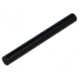 Adaptor termoplast 6mm x 60mm negru ax fin | Electronic-mag.ro | Componente Electronice