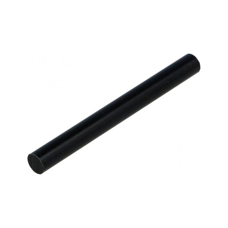 Adaptor termoplast 6mm x 60mm negru ax fin | Electronic-mag.ro | Componente Electronice