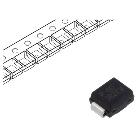 Tiristor TSS Urmax 6V SMD 50A SIDACtor | Electronic-mag.ro | Componente Electronice