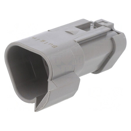 Conector cablu-cablu PX0 3 pini gri IP68 | Electronic-mag.ro | Componente Electronice