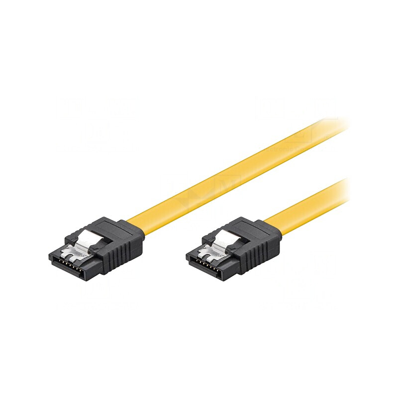 Cablu SATA L 0.5m Galben | Electronic-mag.ro | Componente Electronice Cablu SATA L 0.5m Galben | Electronic-mag.ro | Componente Electronice