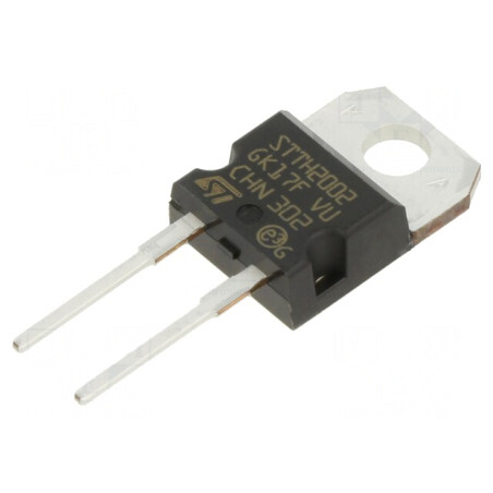 Diodă Redresoare THT 200V 20A TO220AC | Electronic-mag.ro | Componente Electronice