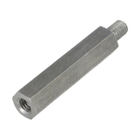 Piuliţă Distanţieră Filetată M6 45mm | Electronic-mag.ro | Componente Electronice