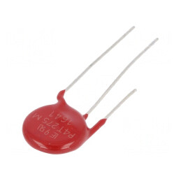 Varistor oxid de metal THT 275VAC 350VDC 430V 6kA 110J