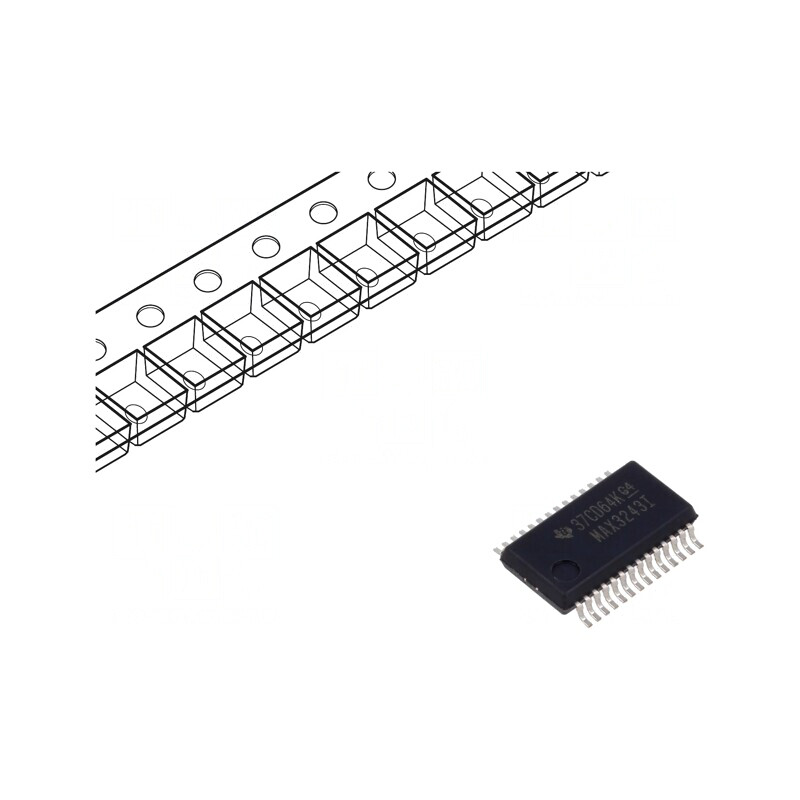 Interfață Receptor Declanșator RS232 250kbps SSOP28 | Electronic-mag.ro | Componente Electronice