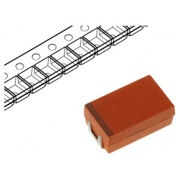 Condensator SMD Niobiu OxiCap 220uF 6.3V 20% | Electronic-mag.ro | Componente Electronice