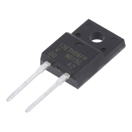 Diodă Redresoare THT 600V 15A TO220FP | Electronic-mag.ro | Componente Electronice