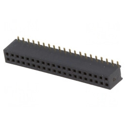 Soclu pini mamă 40 pini 1,27mm SMT 2x20 | Electronic-mag.ro | Componente Electronice