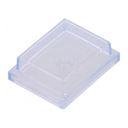 Capac PVC IP64 Dreptunghiular 36x28x10,6mm | Electronic-mag.ro | Componente Electronice