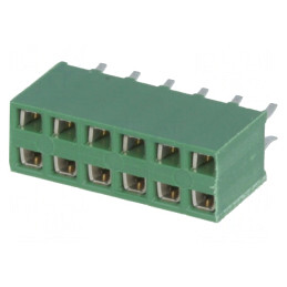 Soclu şiruri pini 12 pini 2,54mm THT 2x6 | Electronic-mag.ro | Componente Electronice