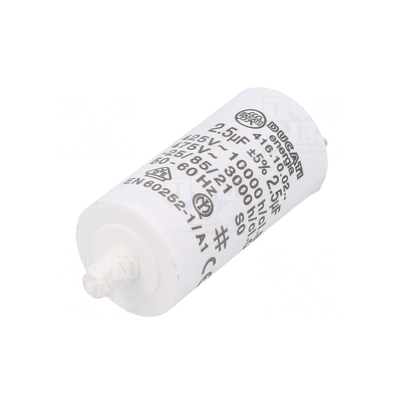 Condensator Motoare 2,5uF 475VAC ±5% | Electronic-mag.ro | Componente Electronice