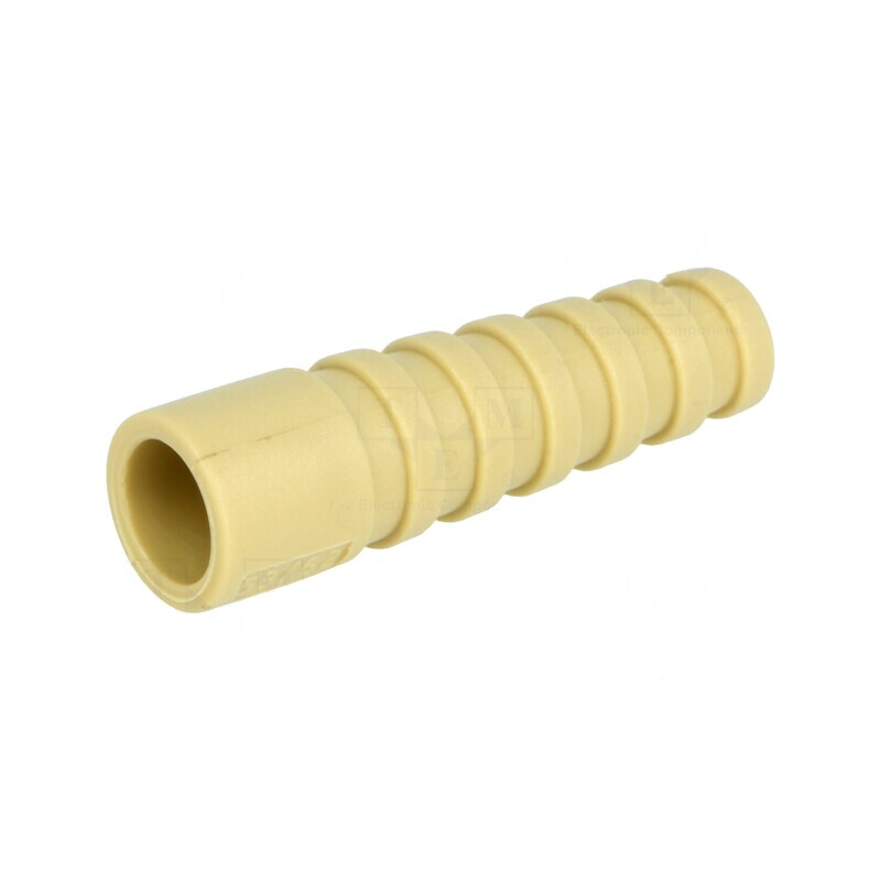 Manșon Bej RG59/RG62 pentru Mufe BNC - Set 10 Buc. | Electronic-mag.ro | Componente Electronice
