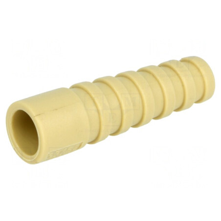 Manșon Bej RG59/RG62 pentru Mufe BNC - Set 10 Buc. | Electronic-mag.ro | Componente Electronice