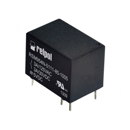 Releu Electromagnetic SPDT 5VDC 3A PCB | Electronic-mag.ro | Componente Electronice
