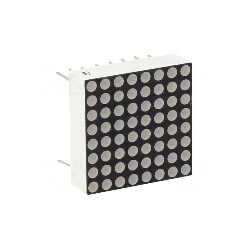 Afișaj LED Matrice 8x8 Galben-Verde 20x20mm | Electronic-mag.ro | Componente Electronice