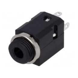 Soclu Jack 3,5mm Stereo 4 Terminale THT | Electronic-mag.ro | Componente Electronice